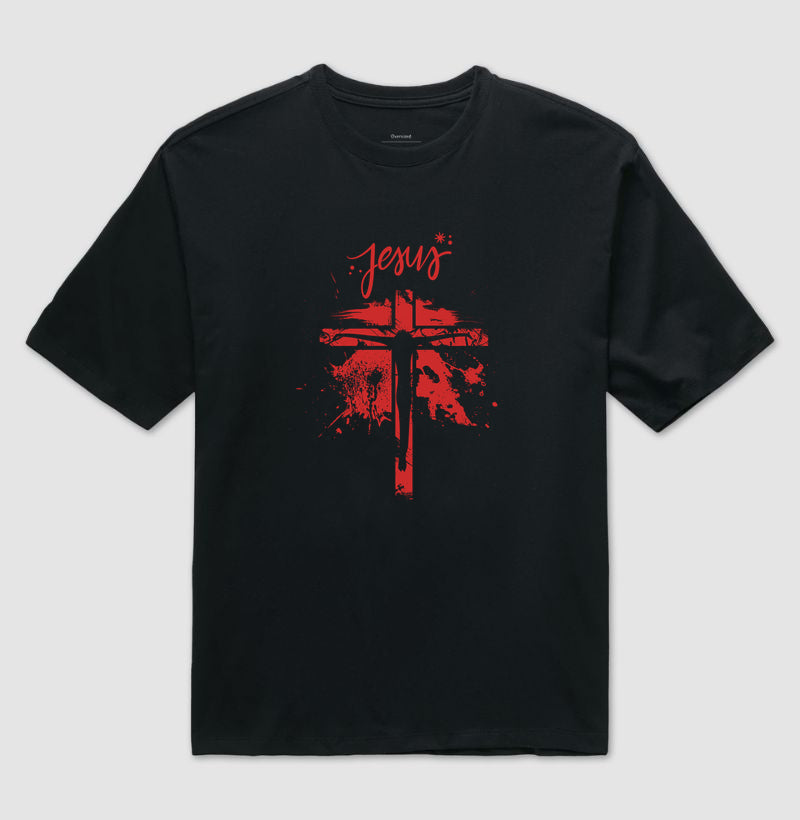 Camiseta Oversized Unisex 3 Jesus SBLG