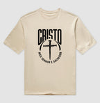 Camiseta Oversized Unisex Cristo Salvador SBLG