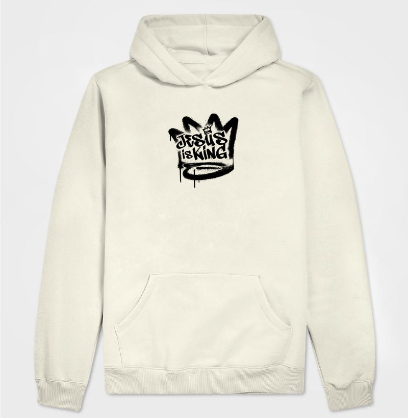 Moletom Unissex Slim Jesus Is King #SBLG