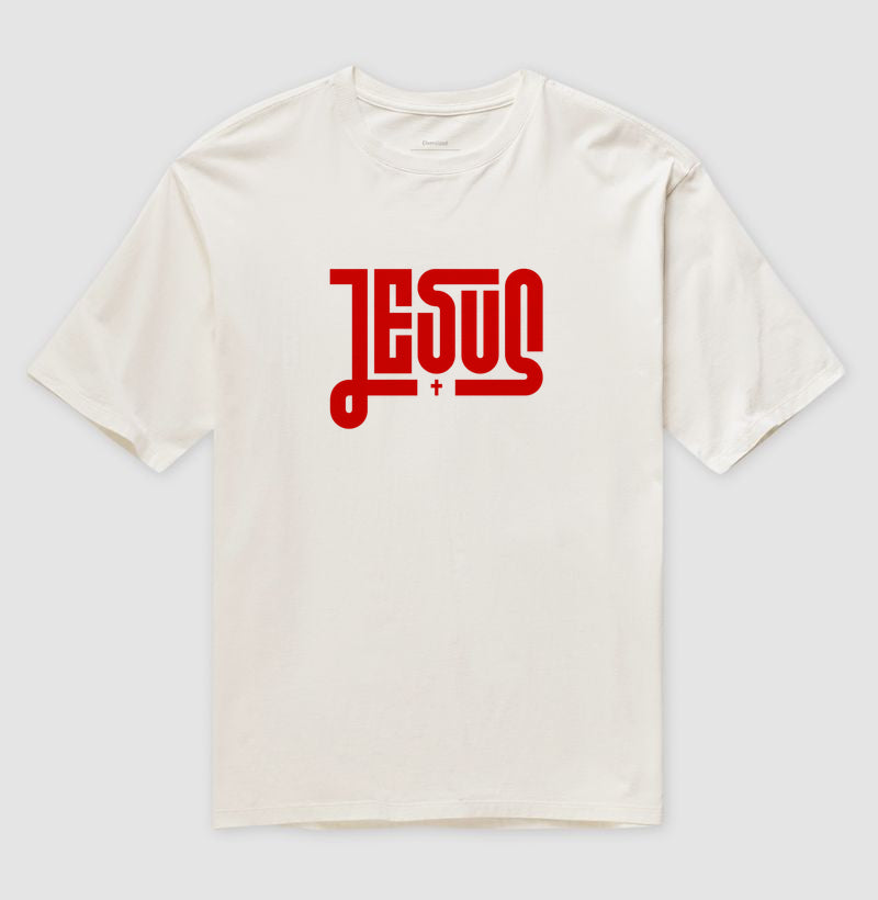 Camiseta Oversized Unisex Jesus SBLG