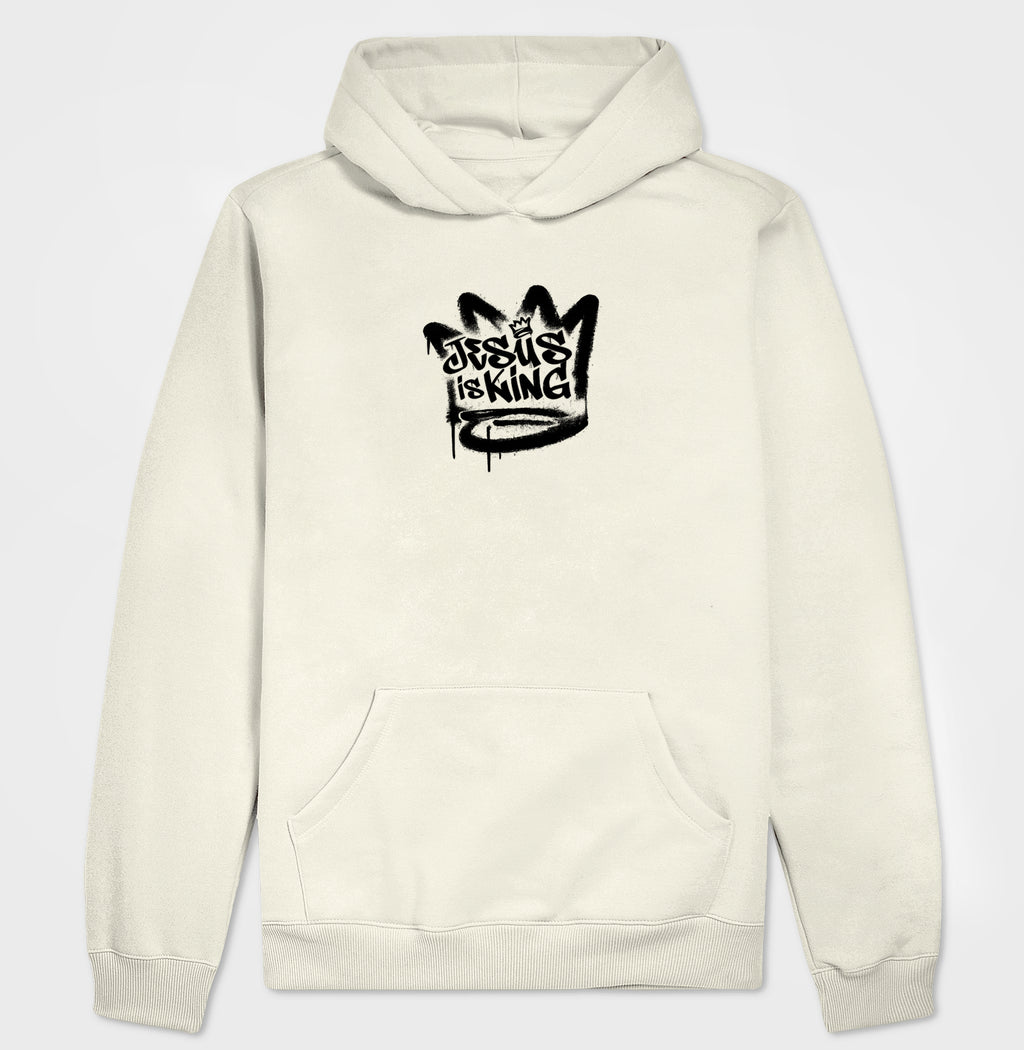 Moletom Unissex Slim Jesus Is King #SBLG