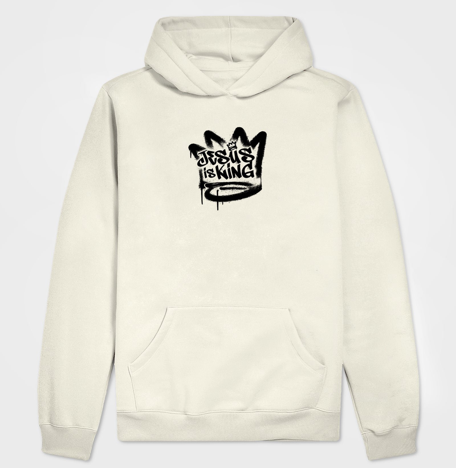 Moletom Unissex Slim Jesus Is King #SBLG
