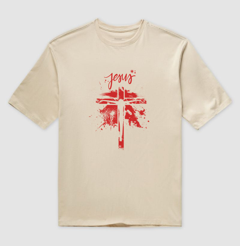 Camiseta Oversized Unisex 3 Jesus SBLG