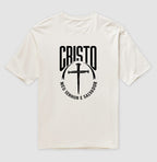 Camiseta Oversized Unisex Cristo Salvador SBLG