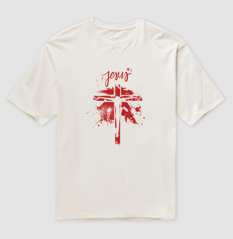 Camiseta Oversized Unisex 3 Jesus SBLG